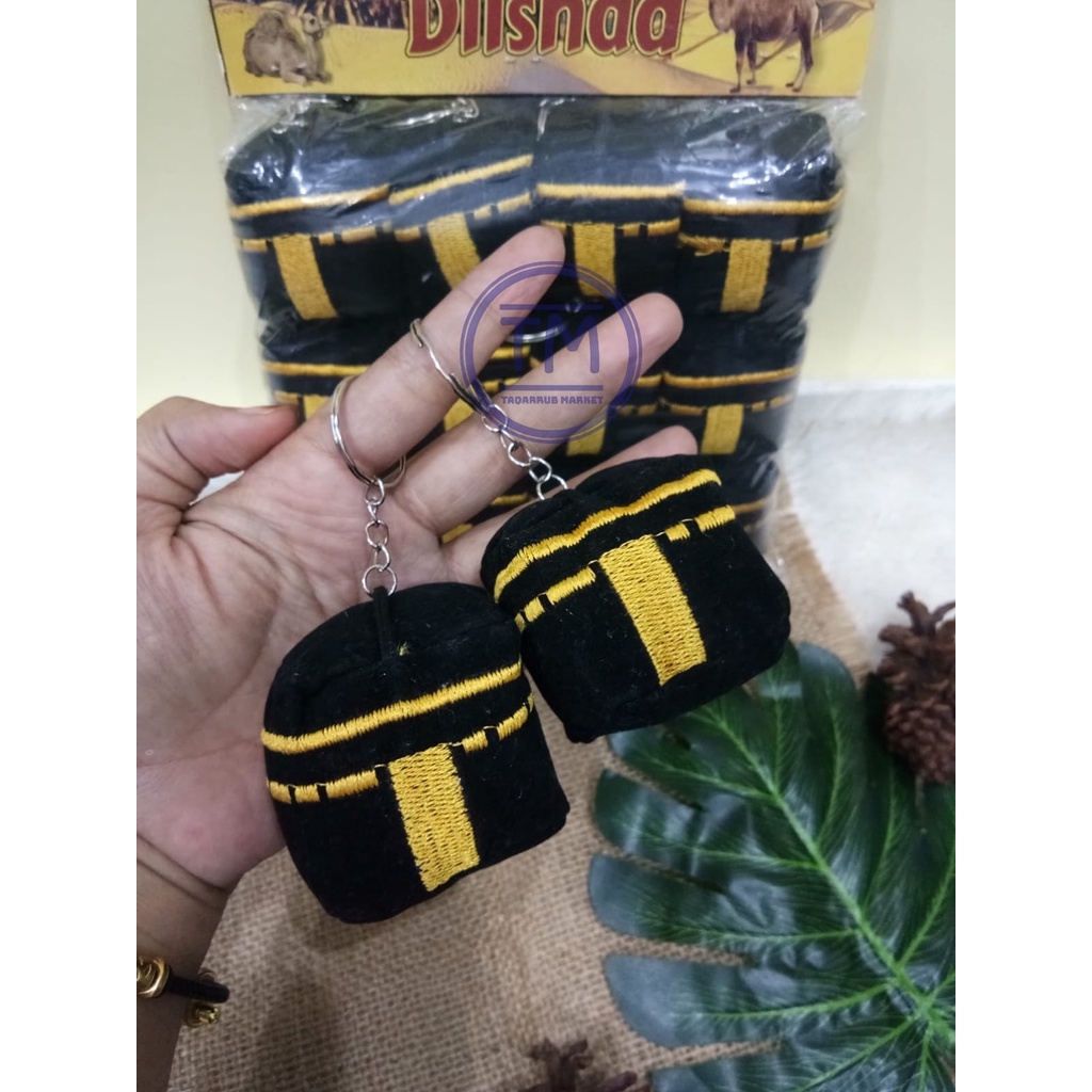 Gantungan Kunci Boneka KA'BAH HITAM Olhaj &amp; Umroh