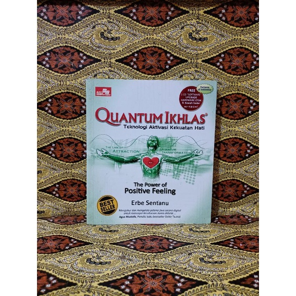 BUKU ORIGIONAL QUANTUM IKHLAS-ERBE SENTANU