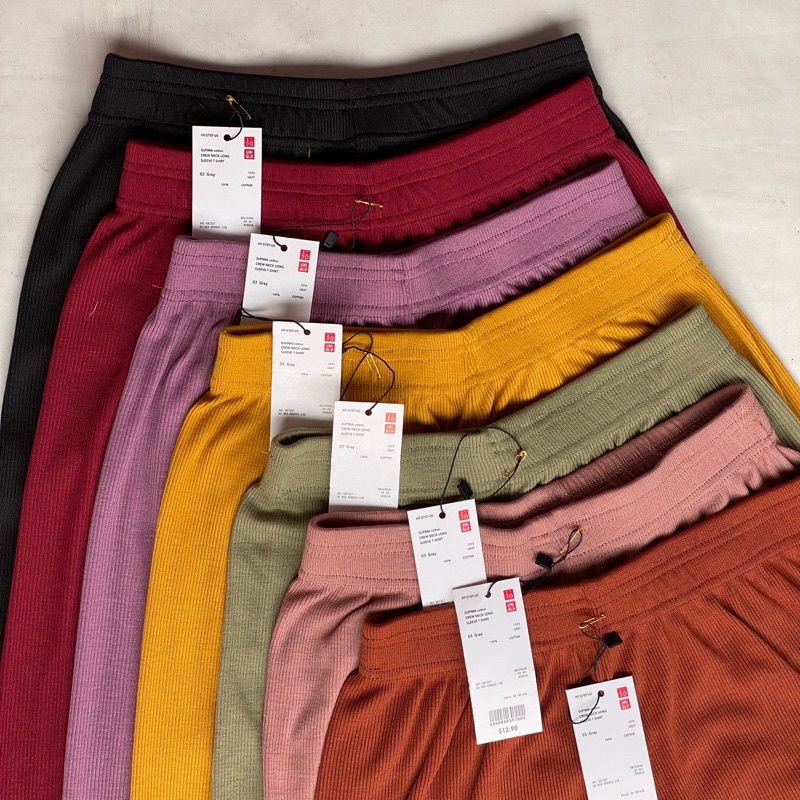 CELANA KULOT KNIT RIB PREMIUM - KULOT KNIT PANTS HIGHWAIST - CELANA PANJANG RIB - CELANA PANJANG WAN