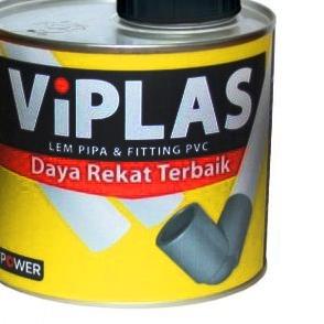 ► Lem pipa pvc VIPLAS KALENG 360gr ℮