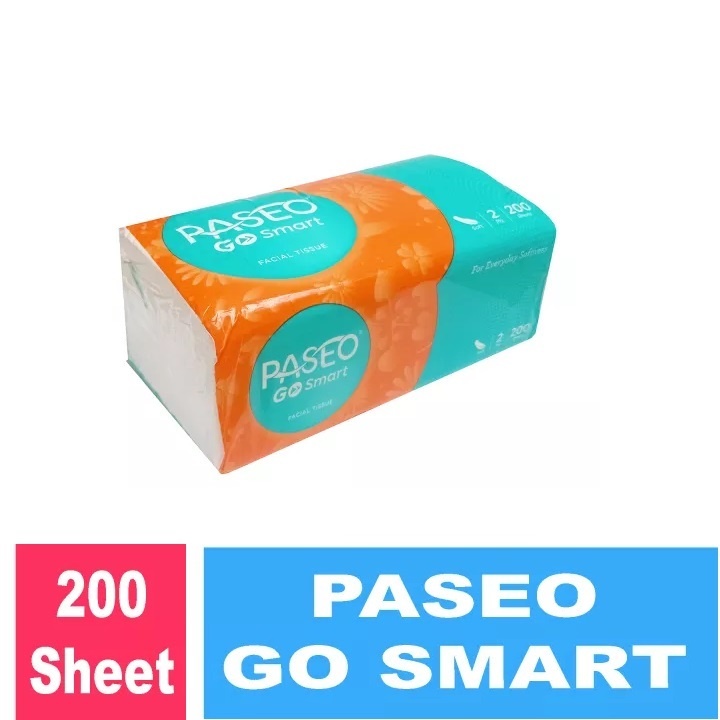 TERLARIS TISSUE PASEO WAJAH ISI 250 SHEET [ 1 KG MUAT 4 PACK ] Facial Paseo Tisu / Tissu Berkualitas