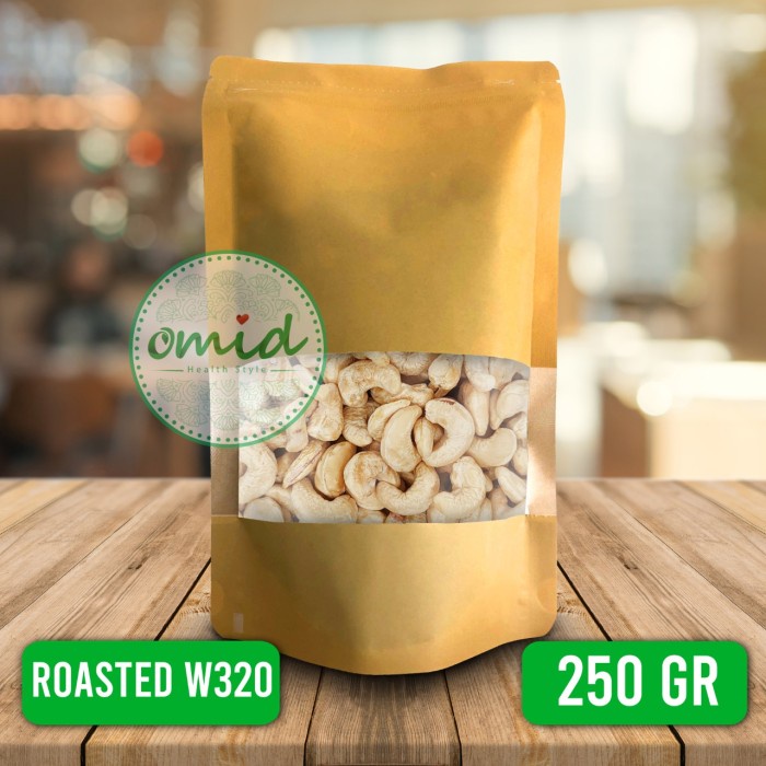 

Cashew Roasted W320 Medium Size Kacang Mede Panggang250gr