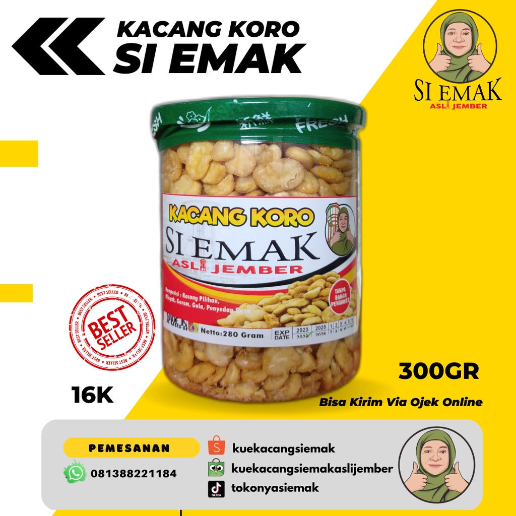 Kacang Koro Si EMak