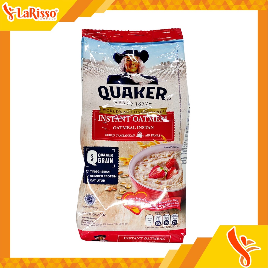 

QUAKER OATMEL 200GRAM ALL VARIAN