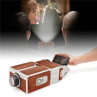 Proyektor Smartphone Pembesar Layar HP Phone Projector 2.0 3D DIY