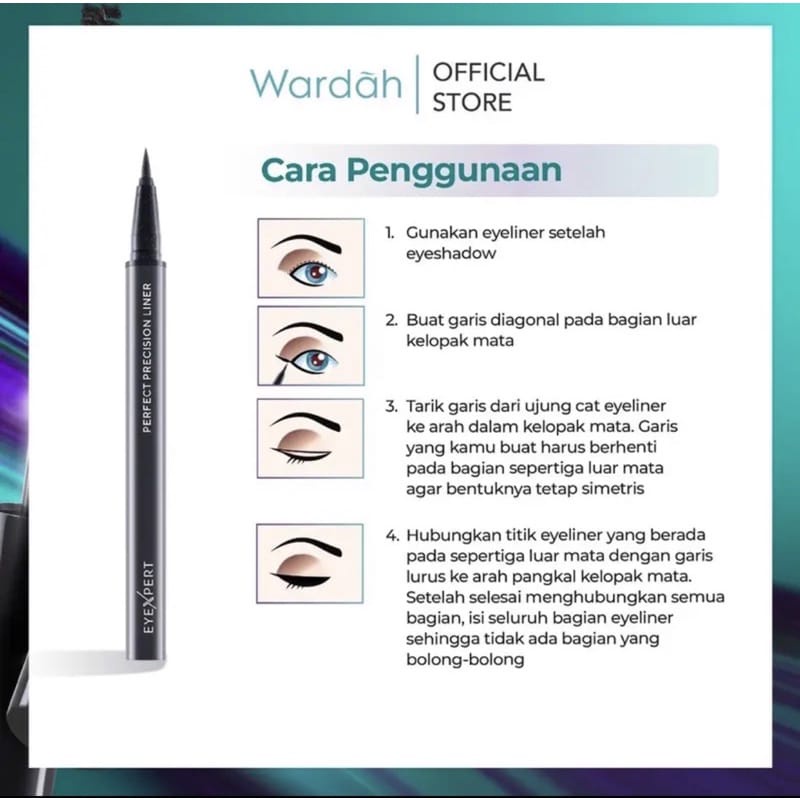 wardah eyexpert precision liner