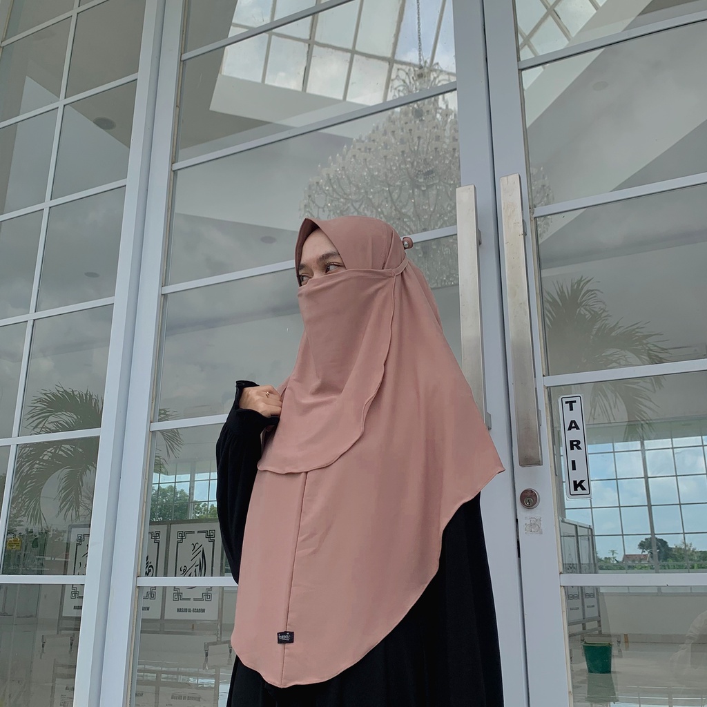 Hijab Cadar Hijab Hania Bergo Cadar Bergo Jersey By shaniehijab