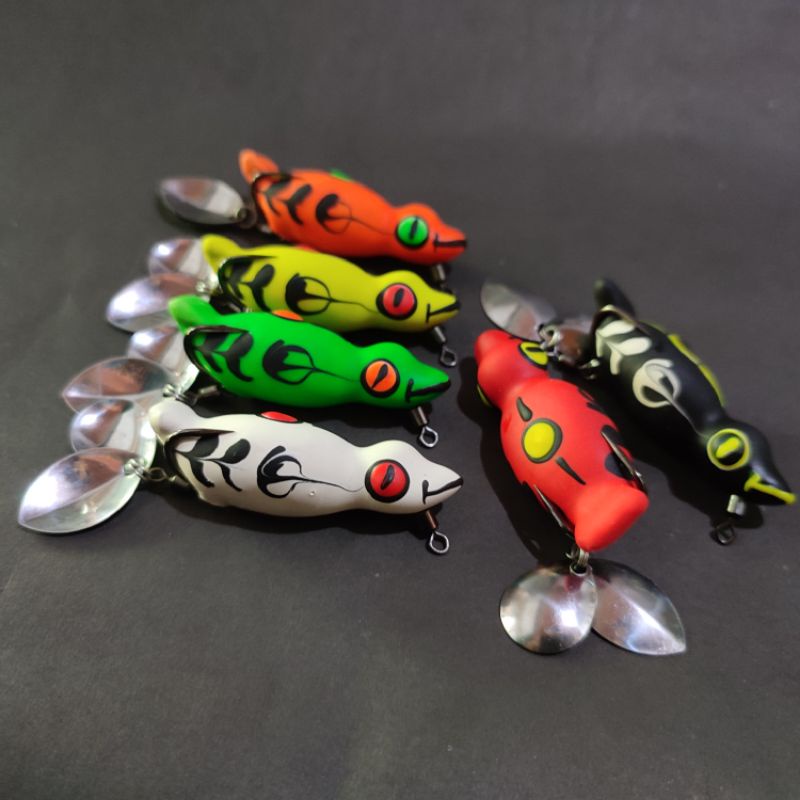 SOFT FROG BEBEK DOUBLE BLID 5CM SK LURE