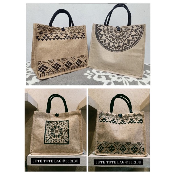 Jute Tote Bag