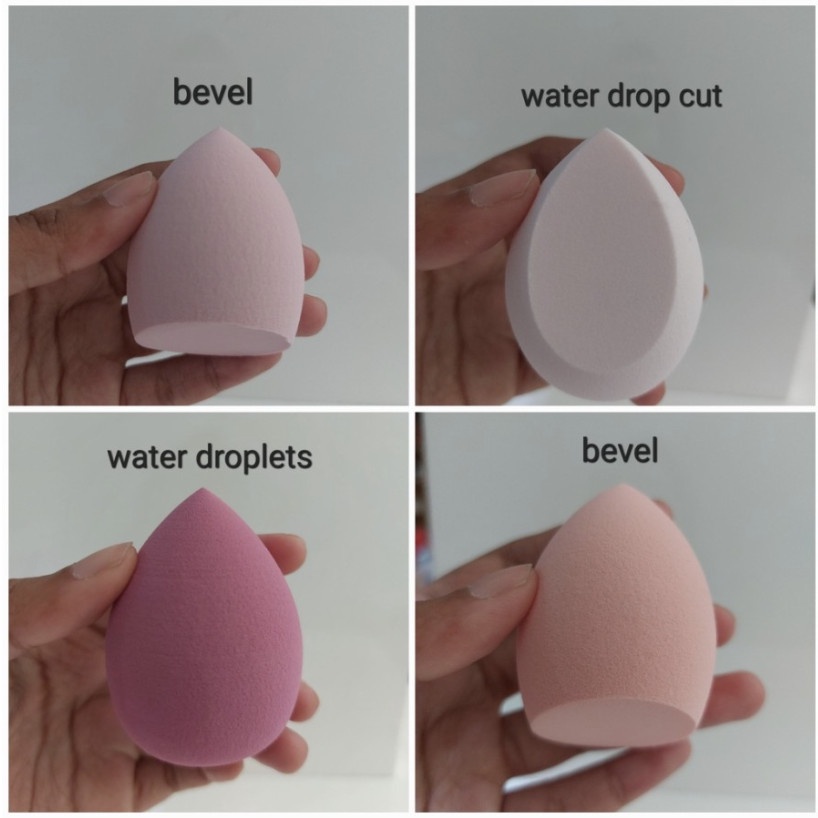 Sponge Makeup Beauty Blender Professional Set Spons Isi 4 High Quality