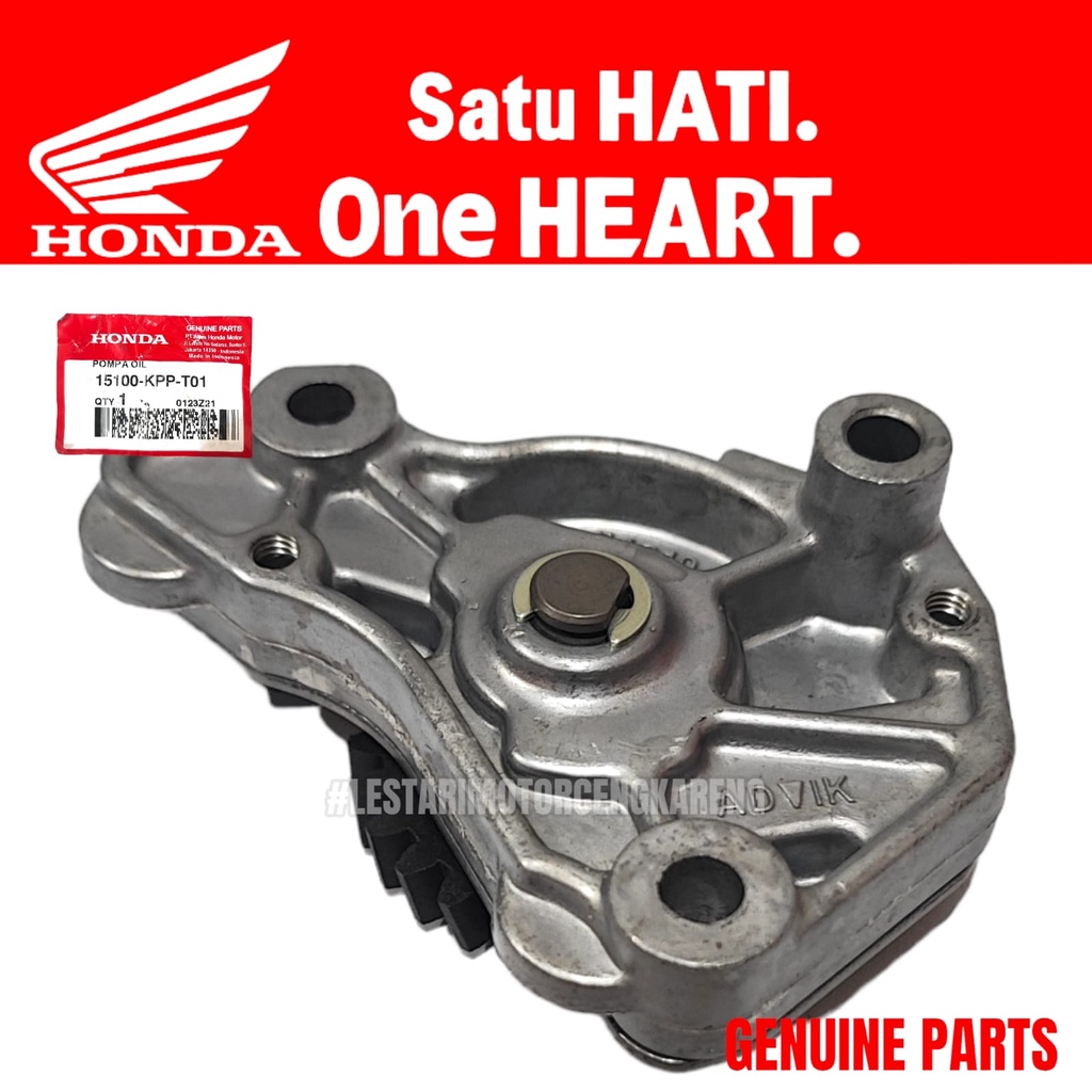 POMPA OLI CB150R SONIC 150 SUPRA GTR CBR 150 15100-KPP-T01 ORI AHM