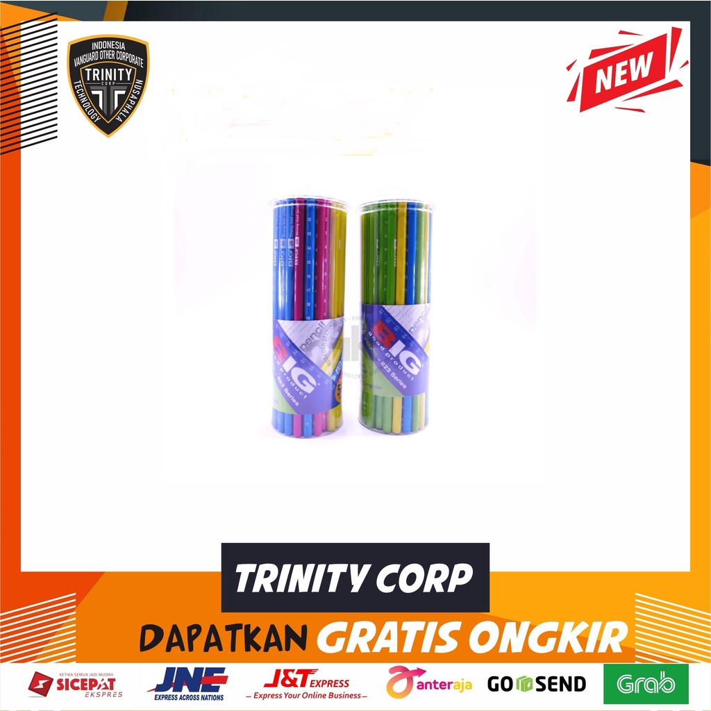 

PENSIL 2B BIG 823 PER PACK