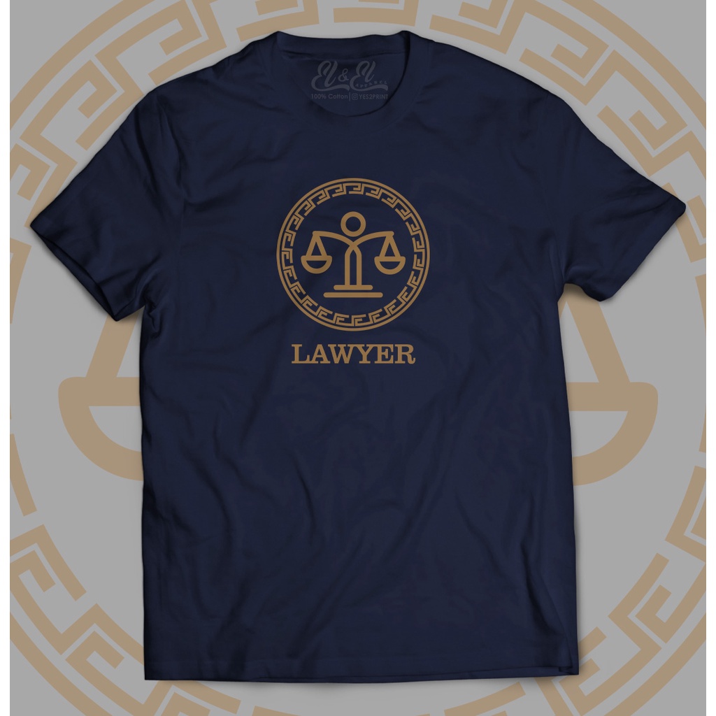 Kaos Pengacara Kaos Advokat kaos Lawyer Kaos Justice 05 Cotton combed