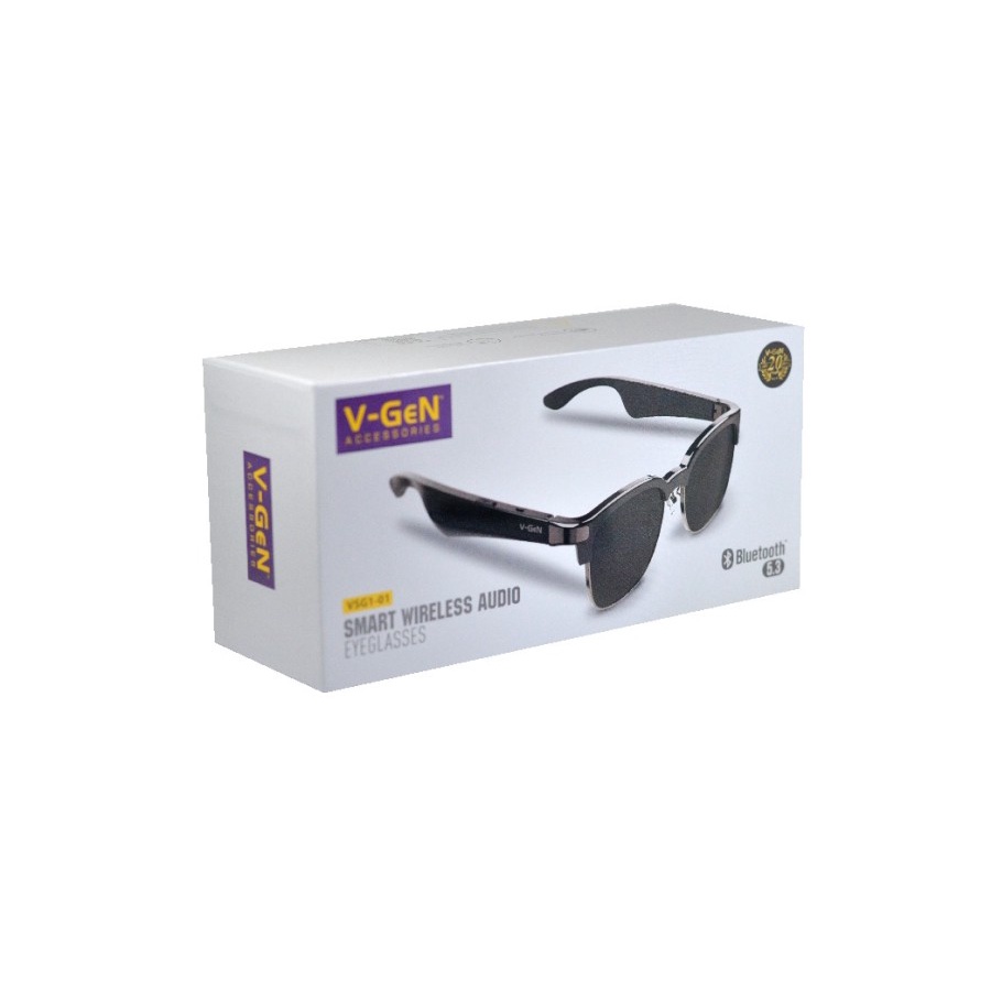 Smart Wireless Audio Eyeglasses V-GeN VSG1-01 Kacamata Pintar V-GeN
