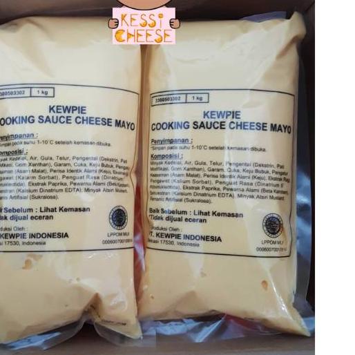 

◊ KEWPIE CHEESE MAYO / MAYO KEJU / MAYONNAISE KEJU 1 KG ♡