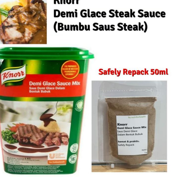 

Masih freshk9K4w (50gr) Demi Glace Saus Steak HALAL