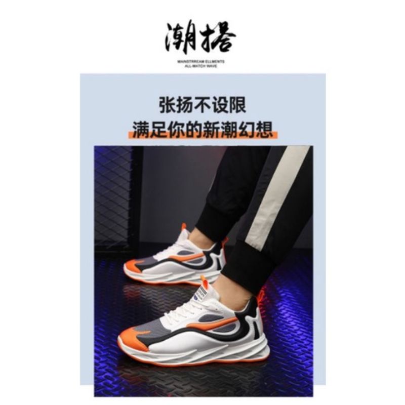 sepatu snakers pria import