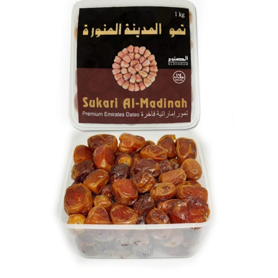 

♣ Kurma Sukari Super 1 Kg ELSHANUM Toples Sukari Basah / Kurma Sukari Premium / Sukari Al Madinah ☂