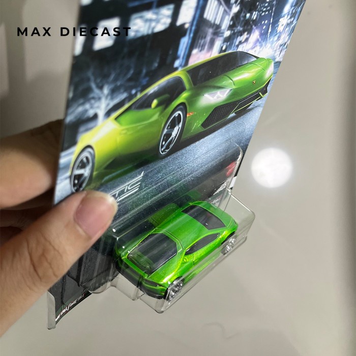 HOTWHEELS PREMIUM LAMBORGHINI HURACAN LP 610-4 EXOTIC ENVY TERLARIS