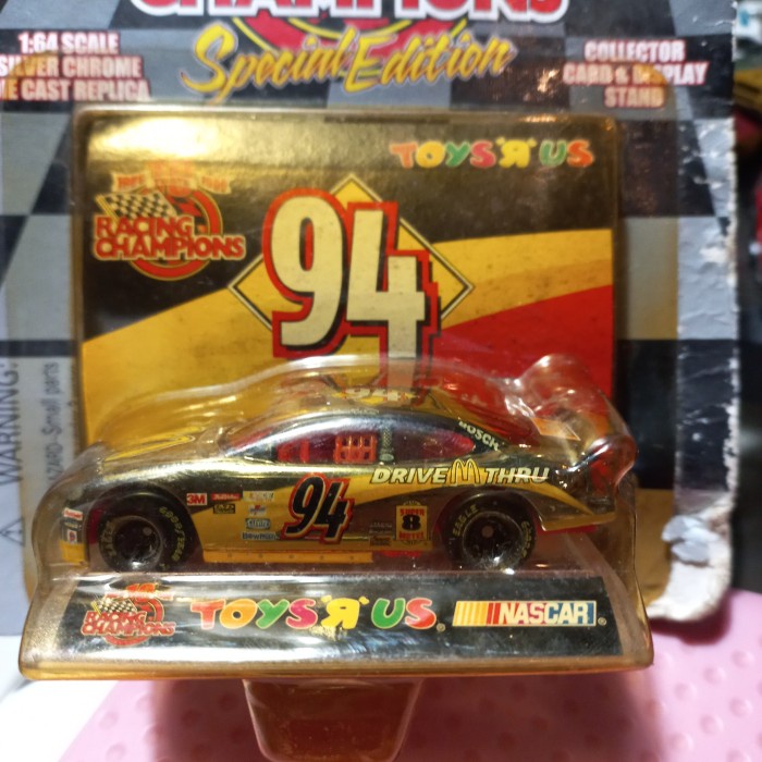 1:64 MCD TOYSRUS NASCAR SPECIAL EDITION CHROME TERMURAH