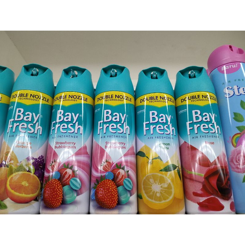 BAY FRESH AEROSOL PENGHARUM RUANGAN 320ML (Khusus pulau jawa)