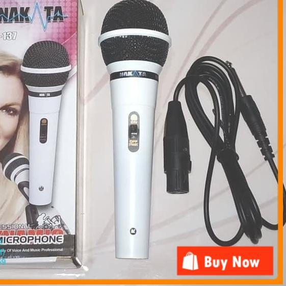 ✷ original nakata Mic kabel Microphone cable karaoke vocal audio sound mik pengeras suara pro mic ✻