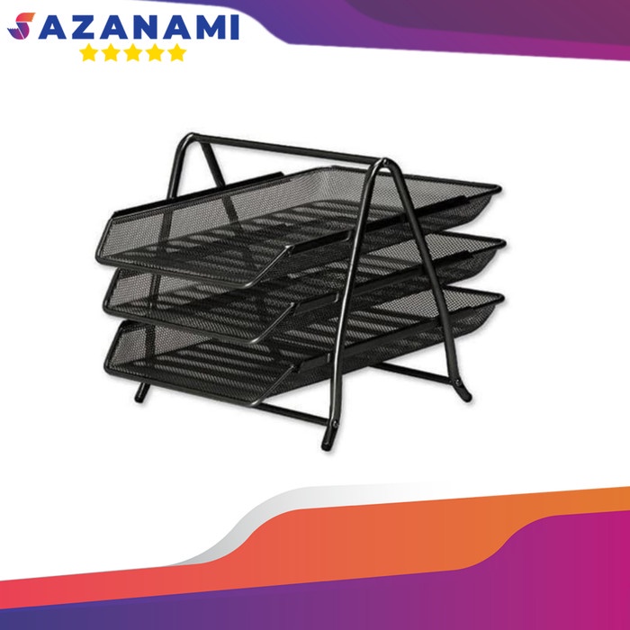 

Letter Tray Besi Paper Document Tray Rak Susun Surat Rak Dokumen Star Seller