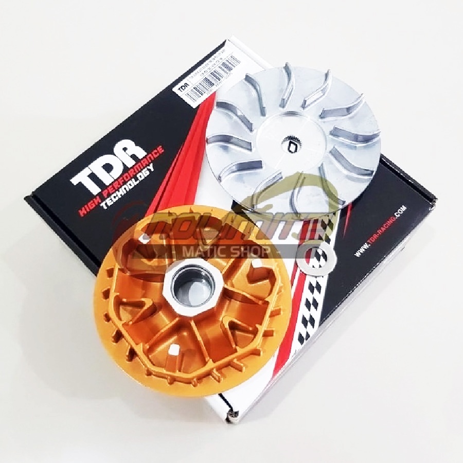 Pulley TDR Racing Golden Teflon CVT Rumah Roller Honda ADV PCX Vario 125 150 160