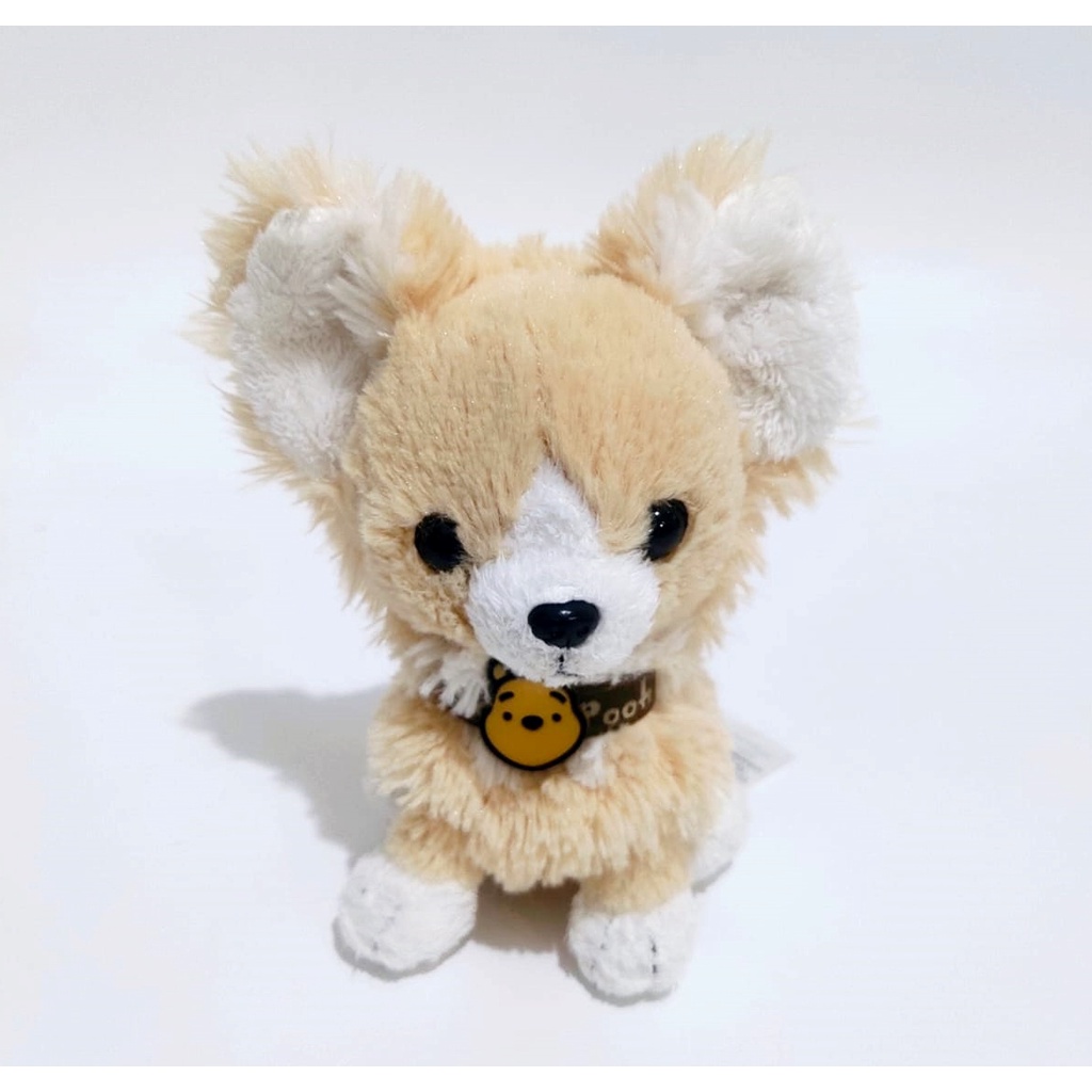 Boneka Anjing Chihuahua Beige Sunlemon Original Dog Plush Doll