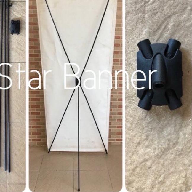 ➬ 10 pcs - X banner fiber  ❉