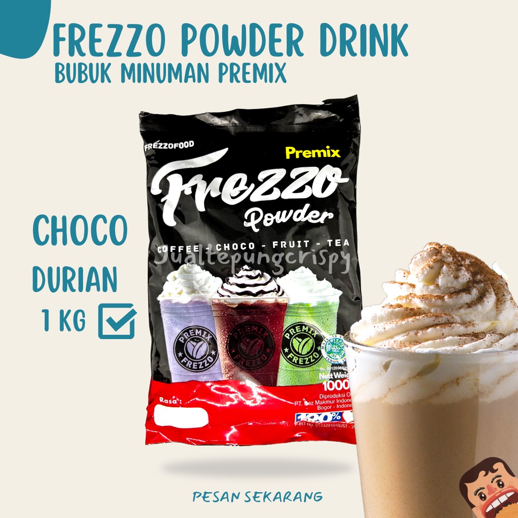 Frezzo Bubuk Minuman Rasa Coklat Durian / Choco Durian Powder 1 Kg