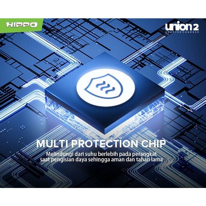 Hippo Union Gen 2 Adapter Charger 1A Multi Protection Chip