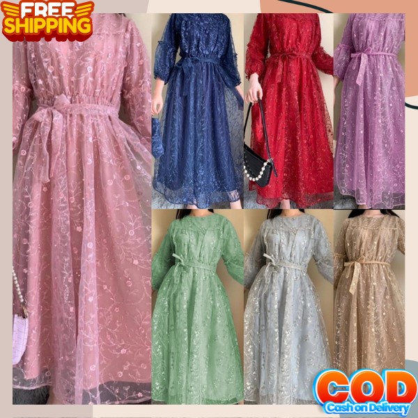 Baju Gamis Model Terbaru Remaja Terbaru 2023 Gamis Lebaran Bju Muslimah Perempuan Mewah Elegan Games