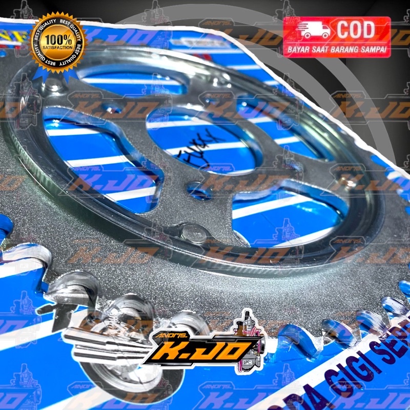 ANTI KARAT GEAR BELAKANG TIGER 520-43 GIR BELAKANG HONDA TIGER 520-43T