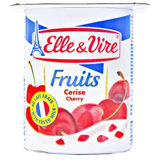 

Sedia Disini Elle & Vire Yoghurt Cherry 125gr - Yogurt Buah Elle Vire Cherry