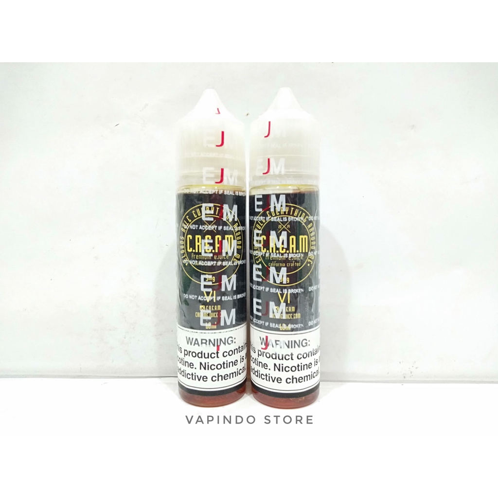 EJM CREAM VI 60ML CREAM 6 USA E LIQUID VAPE VAPOR E JUICE MURAH