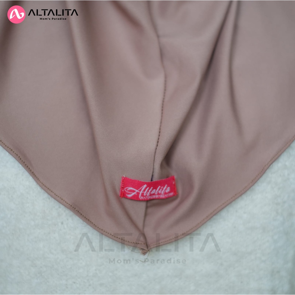 Altalita - Kerudung Sport Instan Hijab Bergo Tali Nyta Non Pet / Non Pad Bahan Jersey Premium Cocok Untuk Olahraga Volly Futsal Senam dan Sehari-Hari