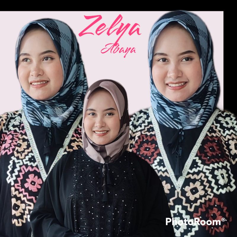 ABAYA ZELYA/ABAYA SHOLAT JETBLACK/ ABAYA SHOLAT ARAP/ABAYA SHOLAT PREMIUM/ABAYA ARAP HITAM/MUKENA AB