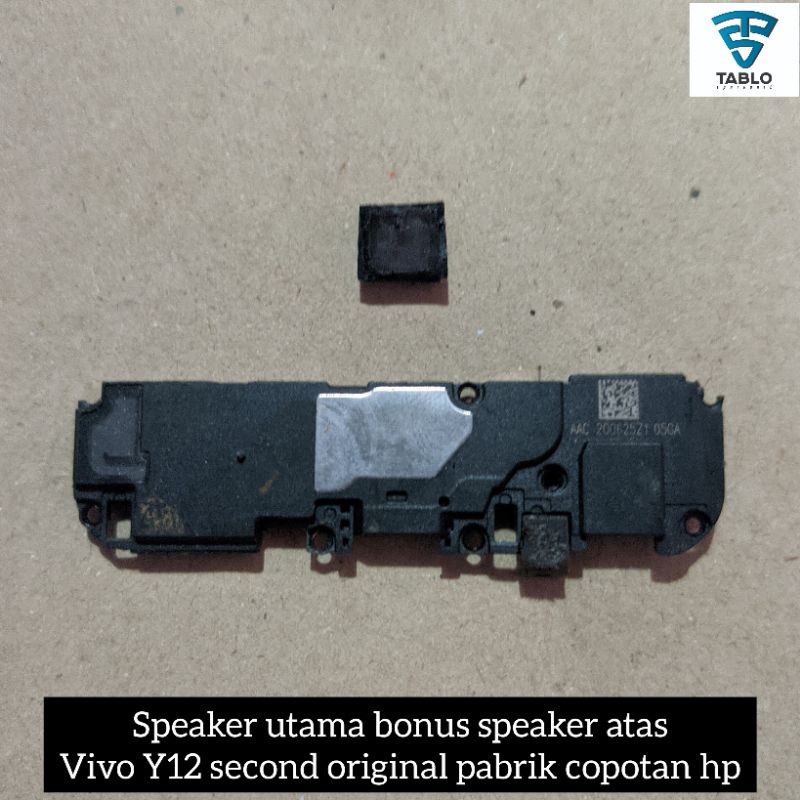 speaker utama dan flexible getar bonus speaker atas vivo Y11 / Y12 / Y15 / Y17 second original pabrik copotan hp bergaransi ✅