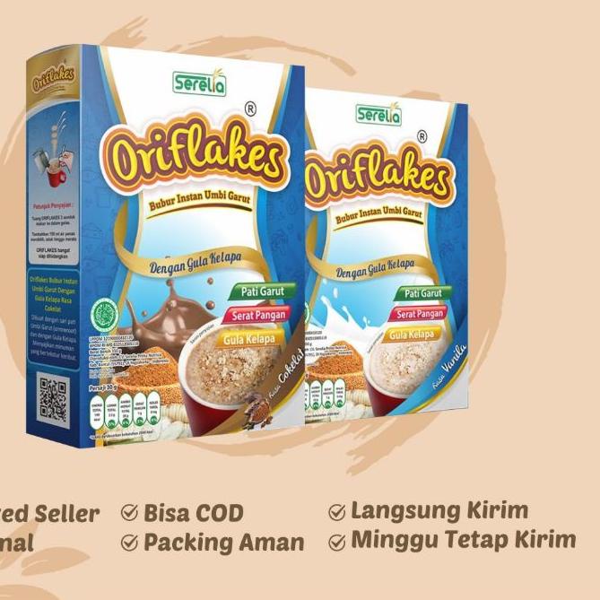 

♠ ORIFLAKES SLIM DIET SEREAL UMBI GARUT (ORDER 2 BOX FREE CASHBACK BERLAKU KELIPATAN) ➪
