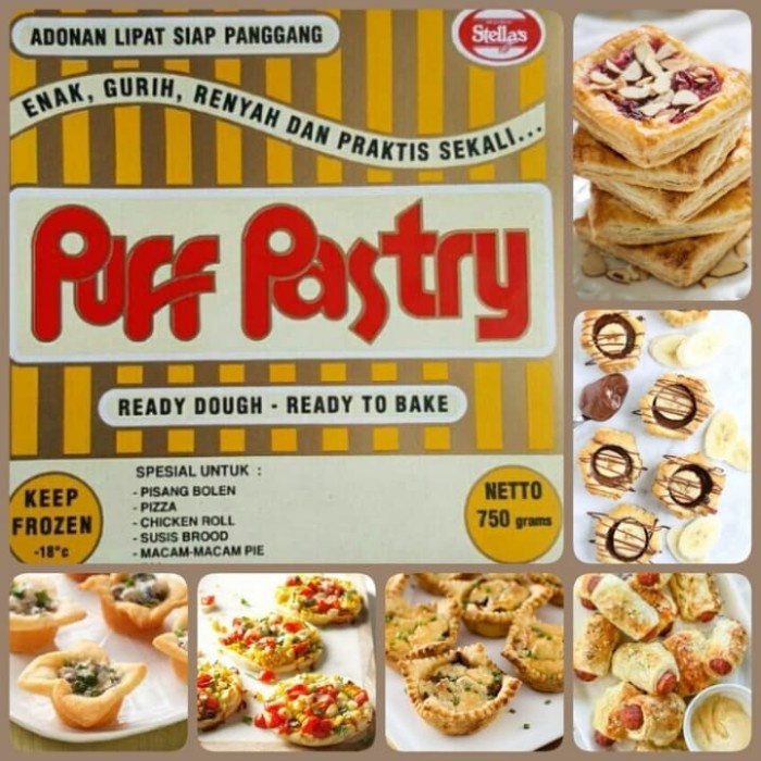 

STELLA PUFF PASTRY 750 GRAM