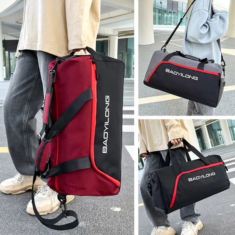 HOME TRAVEL {{BISA COD}} TRAVEL BAGS TRAVELING OLAHRAGA GYM DUFFEL FUTSAL LAKI-LAKI PEREMPUAN WATERPROOF BAOYILONG
