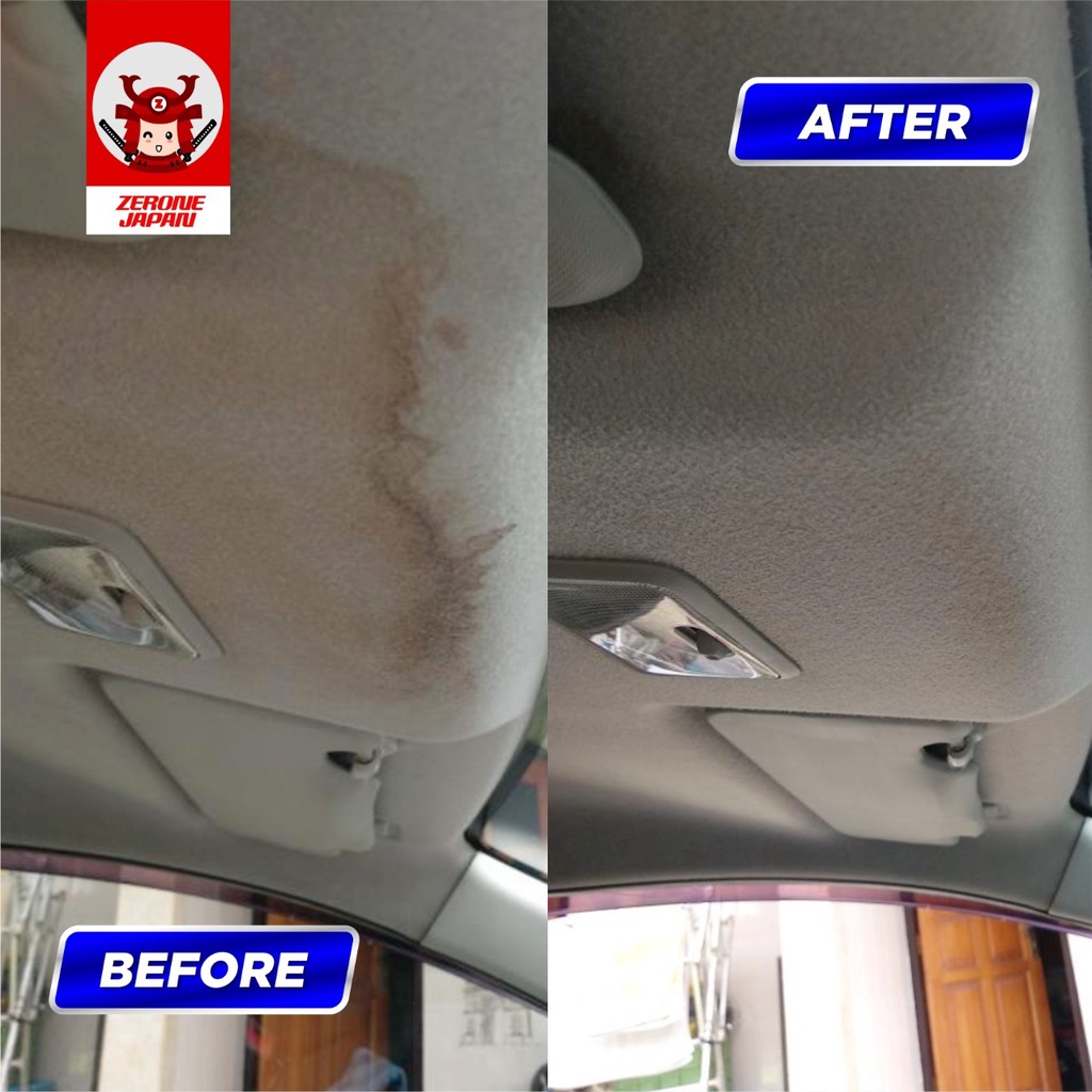Promo Pembersih Jok Plafon Interior Mobil Zerone Interior Cleaner Penghilang Noda Jamur Kaca Body Kaca Glass Cleaner