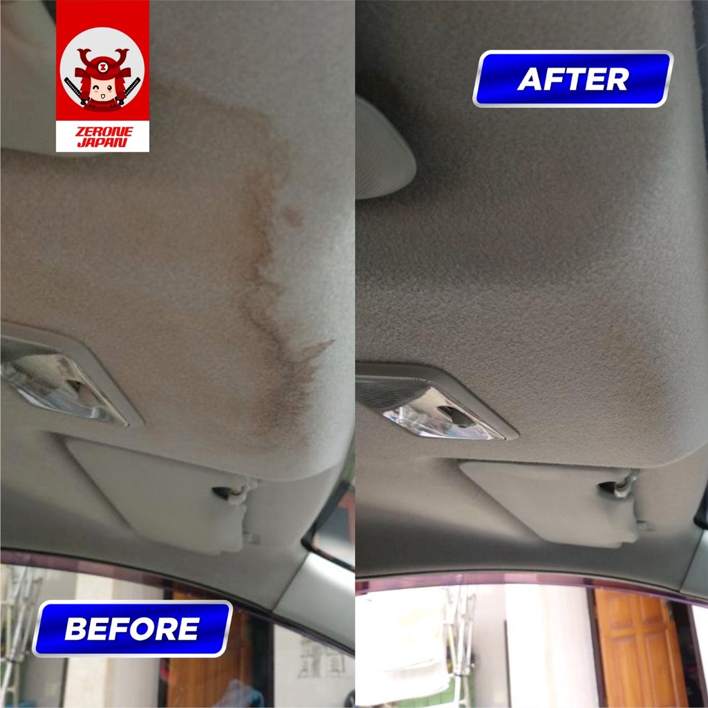 Interior Cleaner dan AC Refresher Promo Murah Penyegar Ruangan Mobil Aroma Lemon