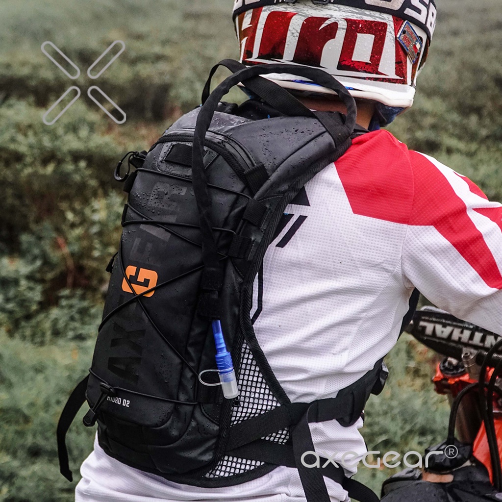 Tas Sepeda Motocross Turing Trabas Offroad Waterproof Hydropack Ransel - AXEGEAR RKYND Hydro 02