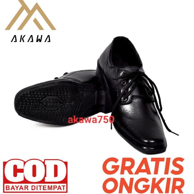 TERBAIK SEPATU PANTOFEL PRIA TALI HITAM DAN COKELAT SEPATU FANTOFEL SEPATU FORMAL SEPATU KANTOR SEPA