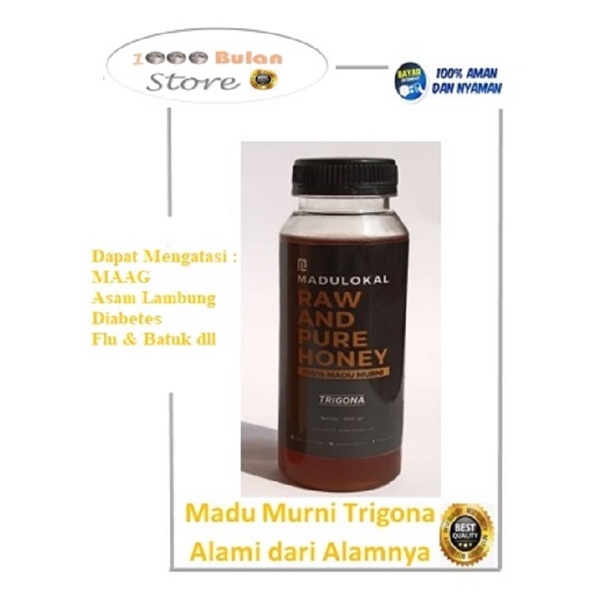 

MADU MURNI KLENCENG / TRIGONA PENAMBAH IMUNITAS & STAMINA 300g