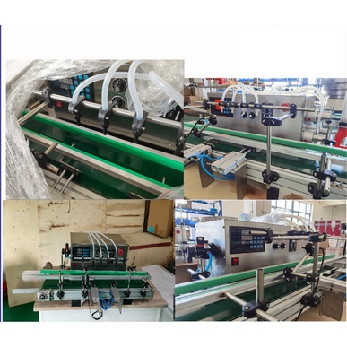 Mesin pengisi cairan / Automatic Filling Machine 4 Nozzle