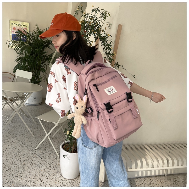 Rayhana - Tas Ransel Wanita Korean Style Tas Gendong Sekolah Anak Fashion Bag Kekinian