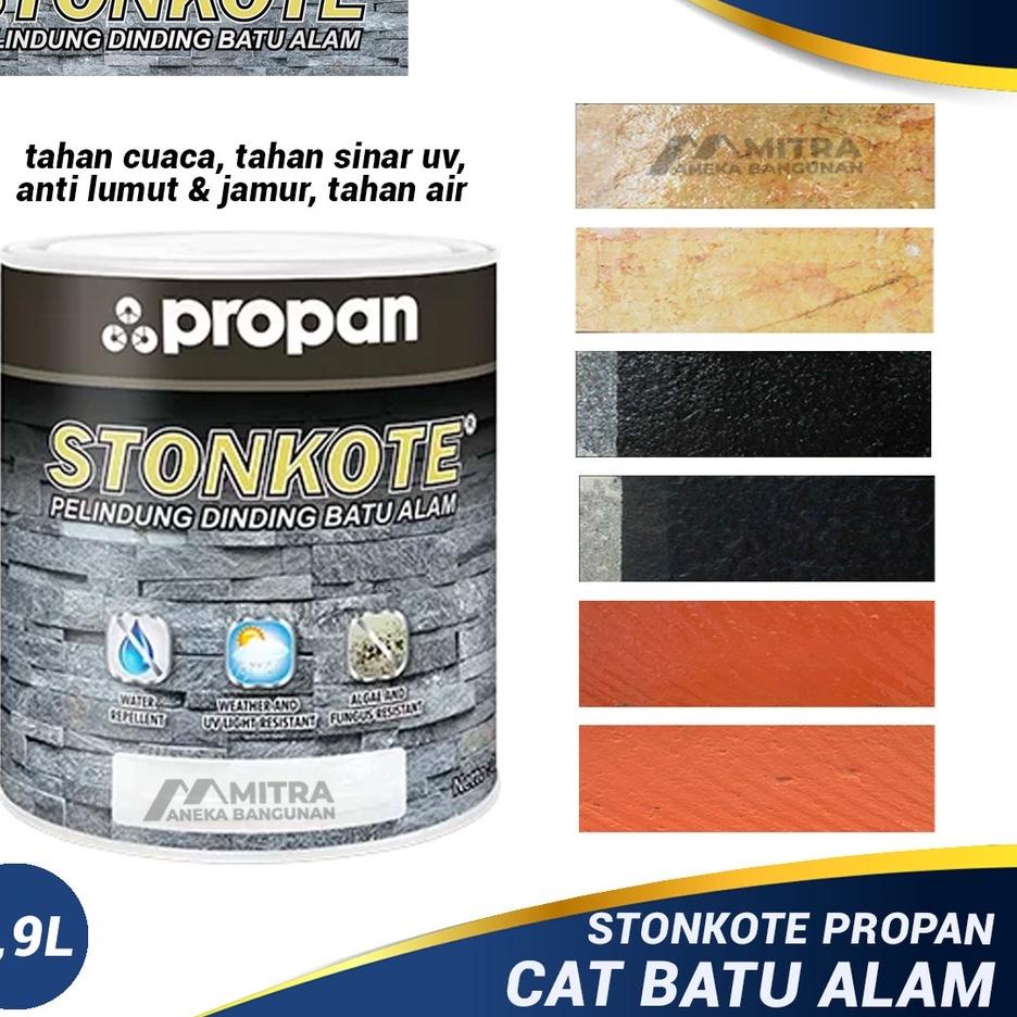 ✸ CAT PELINDUNG BATU ALAM STONKOTE / STONEKOTE / STONKOTE PROPAN / STONEKOTE / COATING PERNIS BATU ✲
